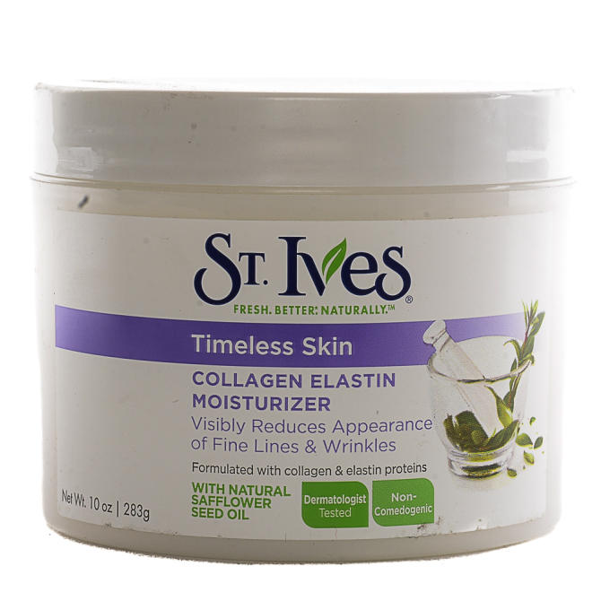 st. ives timeless skin collagen elastin moisturizer 283g