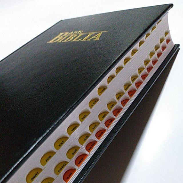 Kjv Bible Ang Biblia Tagalog Hard Bound With Thumb Index Lazada Ph