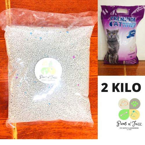 Premium Cat Litter Sand Repacked Kilos Lavender Scent Lazada Ph