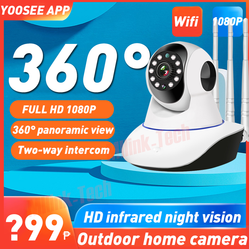 Local DeliveryYoosee APP1080P IP Camera Wifi Cctv 360 Panoramic View