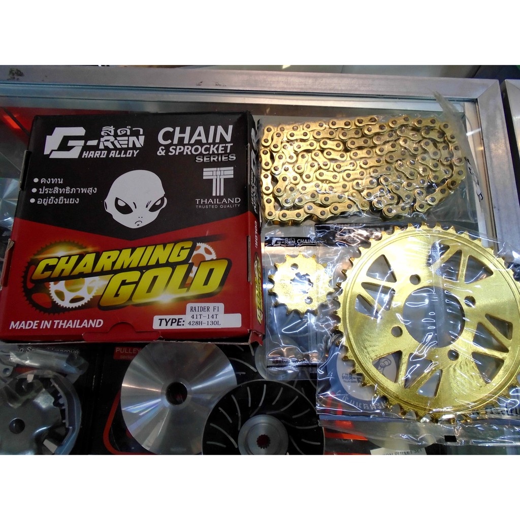 Japan G Ren Thailand Chain Sprocket Set Sniper Raider Xrm Wave