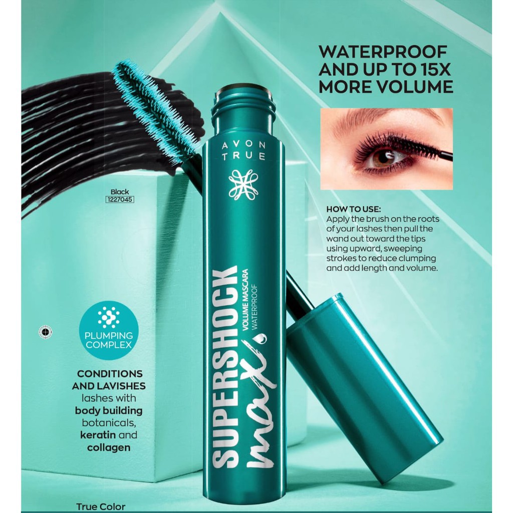 Avon Supershock Max Waterproof Mascara G Lazada Ph