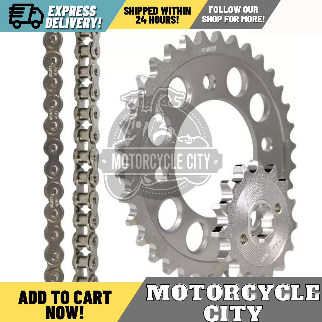 Fury125 4 Holes 14T 34T X 420 110L Osaki Revo Chain And Sprocket