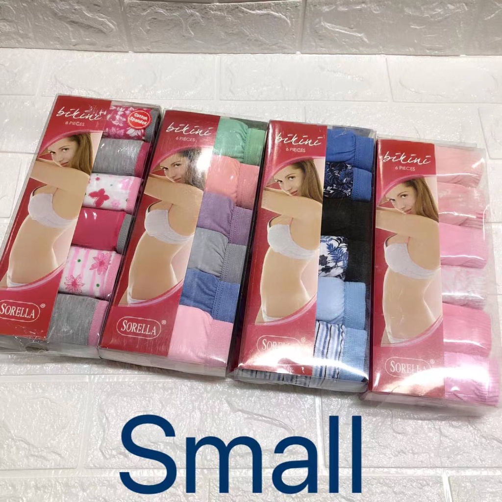 Original Sorella BIKINI Panty 6in1 Lazada PH