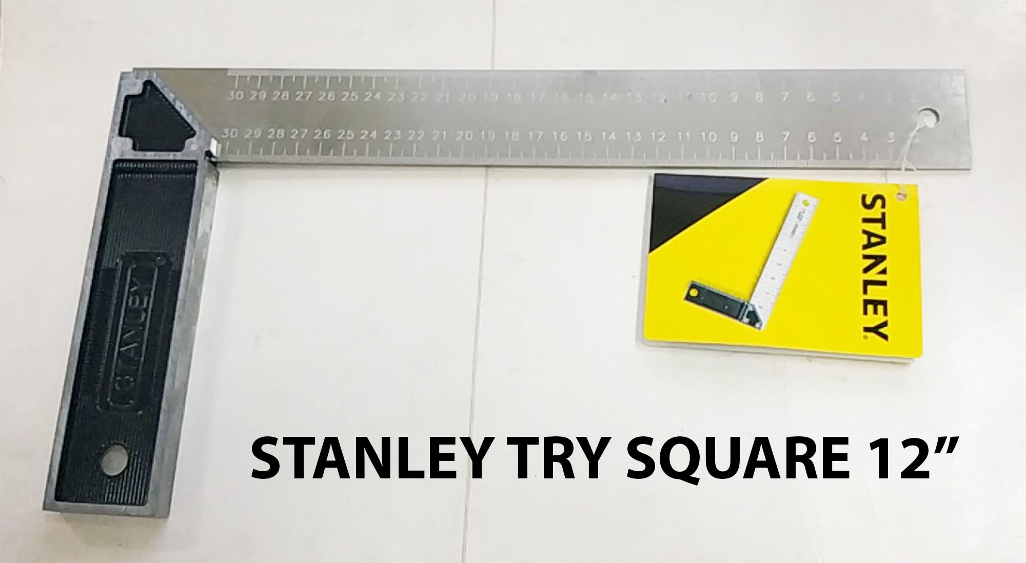 ORIGINAL STANLEY TRI SQUARE SQUALA 12 PRICE PER PIECE L SQUARE