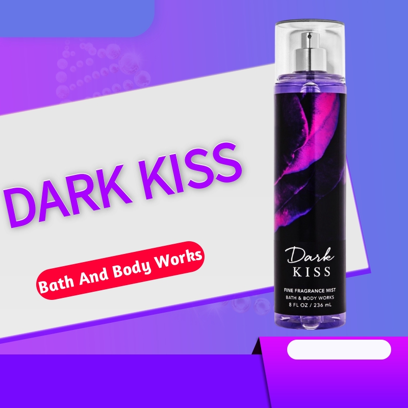 Bath And Body Works Dark Kiss Fine Fragrance Mist Ml Bbw Perfume