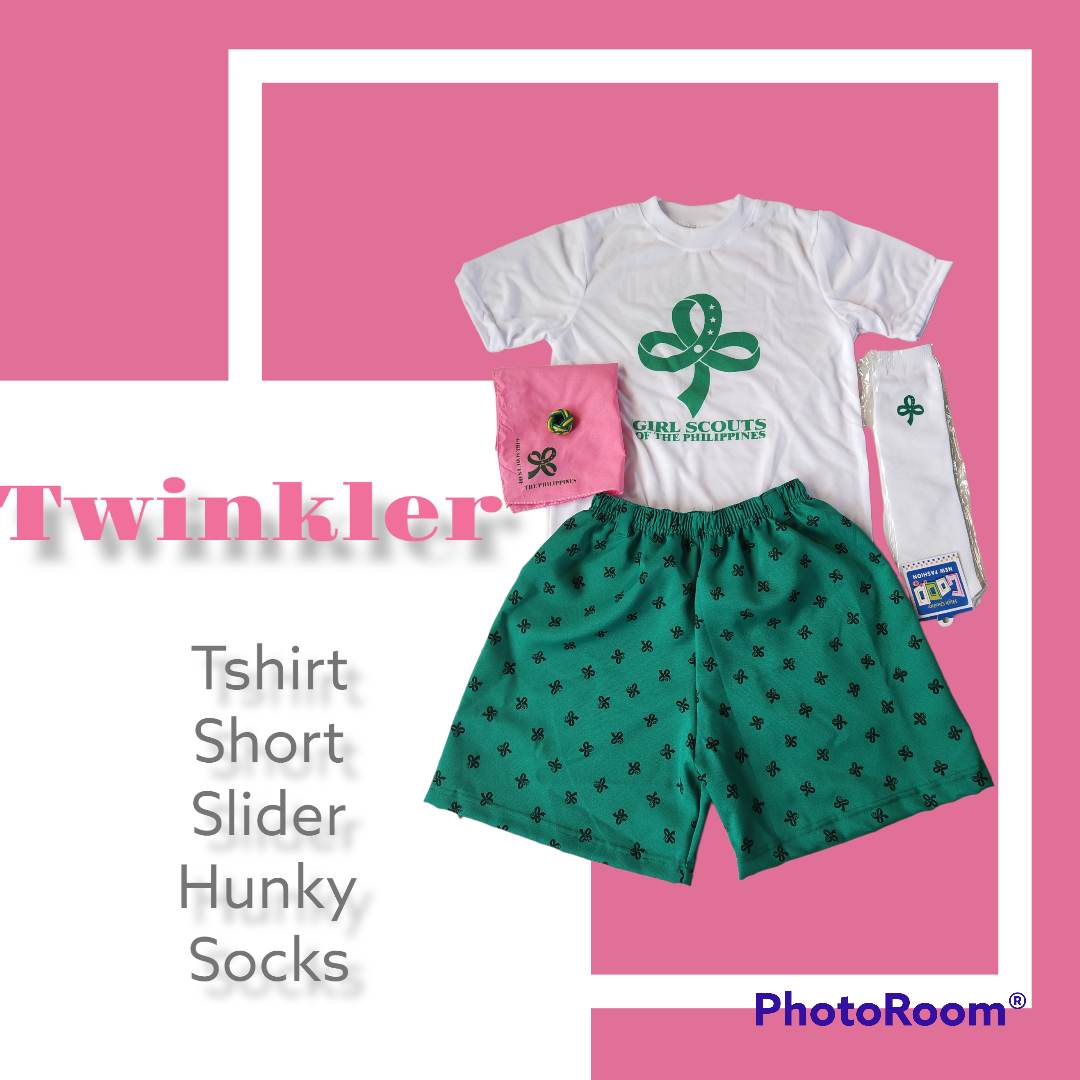 SCOUTING UNIFORM GSP TWINKLER SET 6 IN 1 Lazada PH