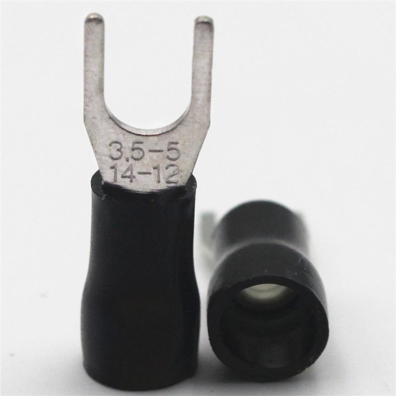 Spade Y Type Insulated Terminal Lugs Sv Awg Black Lazada Ph