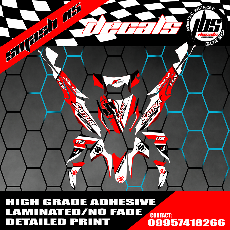 SMASH 115 DECALS Lazada PH