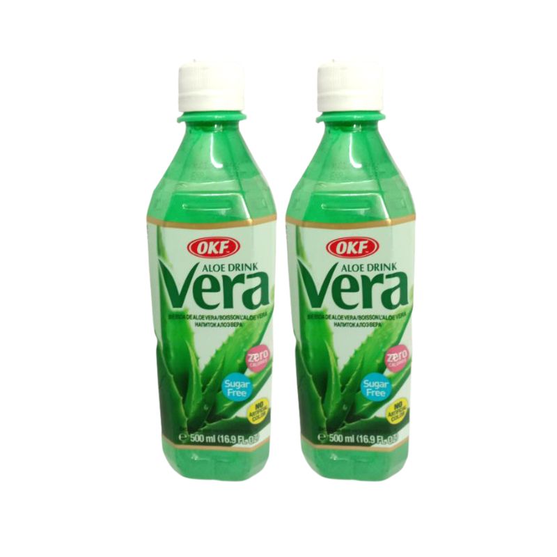 OKF Aloe Vera Juice Drink Original Sugar Free 500ML X 2 Lazada PH