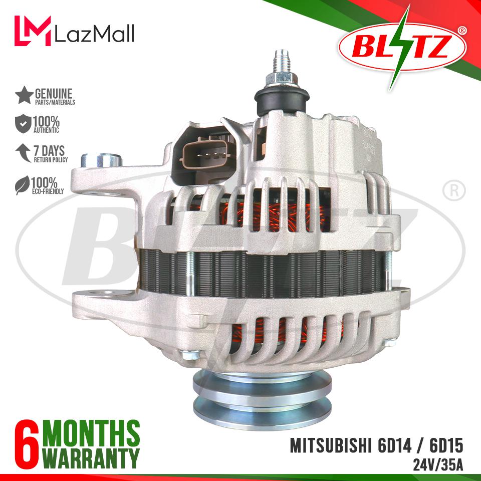 BLITZ ALTERNATOR ASSEMBLY MITSUBISHI TRITON 4M41 3 2 W PUMP 12V 110A