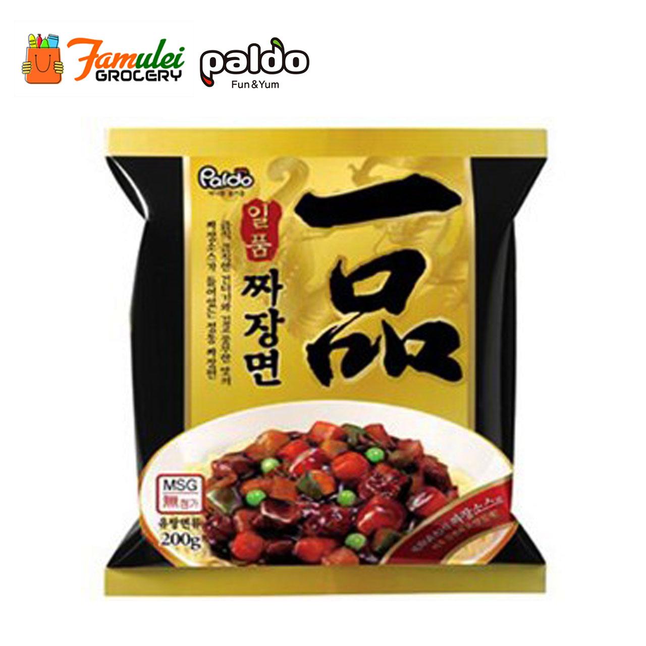 Paldo Korea Instant Noodle Black Bean Sauce Jajangmyeon Ramen G