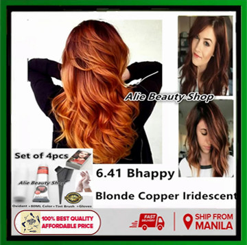 Blonde Copper Iridescent Permanent Hair Color Set Bhappy Lazada Ph