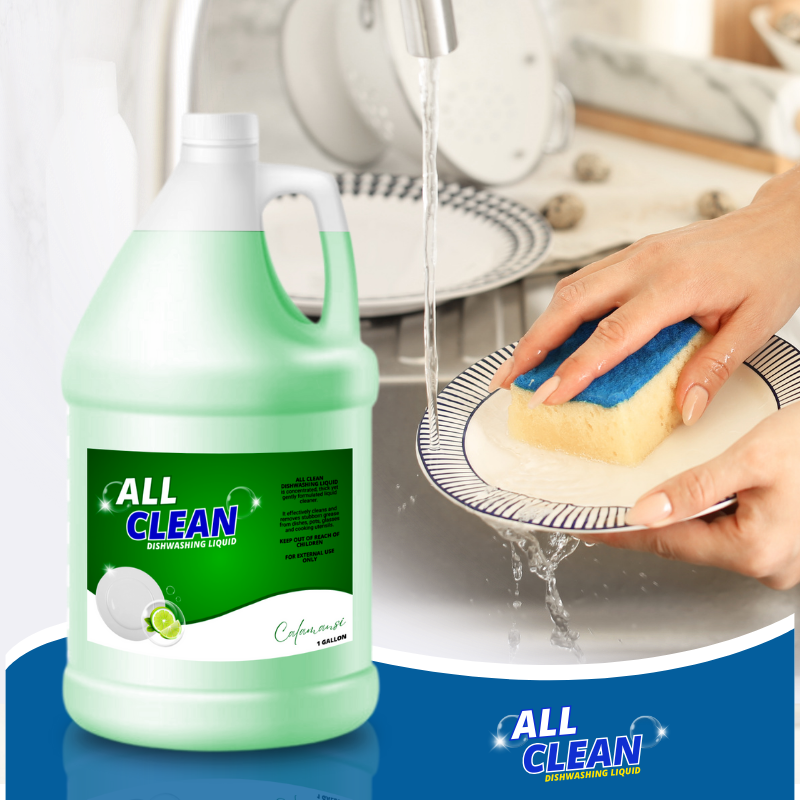 All Clean Gallon Dishwashing Liquid Calamansi For Stain Free And