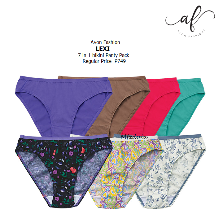 Avon Fashion LEXI 7 In 1 Bikini Panty Pack Lazada PH