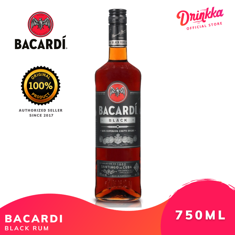 Bacardi Black Rum Ml Abv Drinkka Lazada Ph