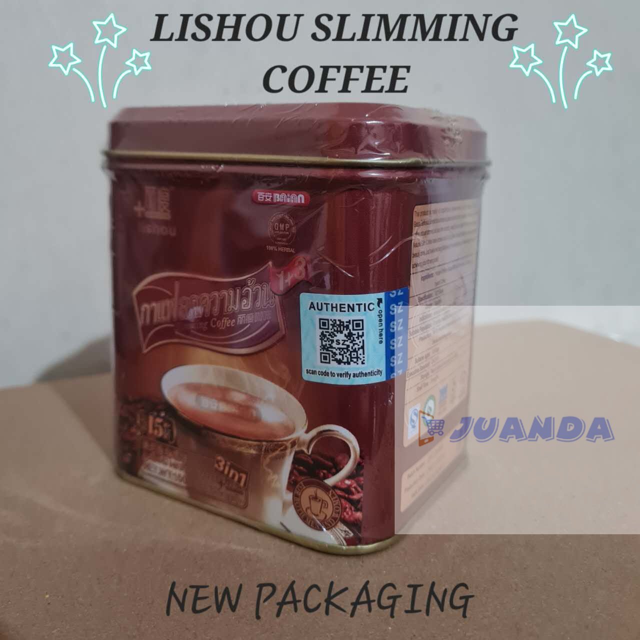 Lishou Coffee In Slimming Instant Coffee Can Sachets Juanda