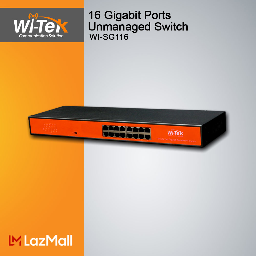 Wi Tek Wi Sg Gigabit Ports Unmanaged Switch Ports