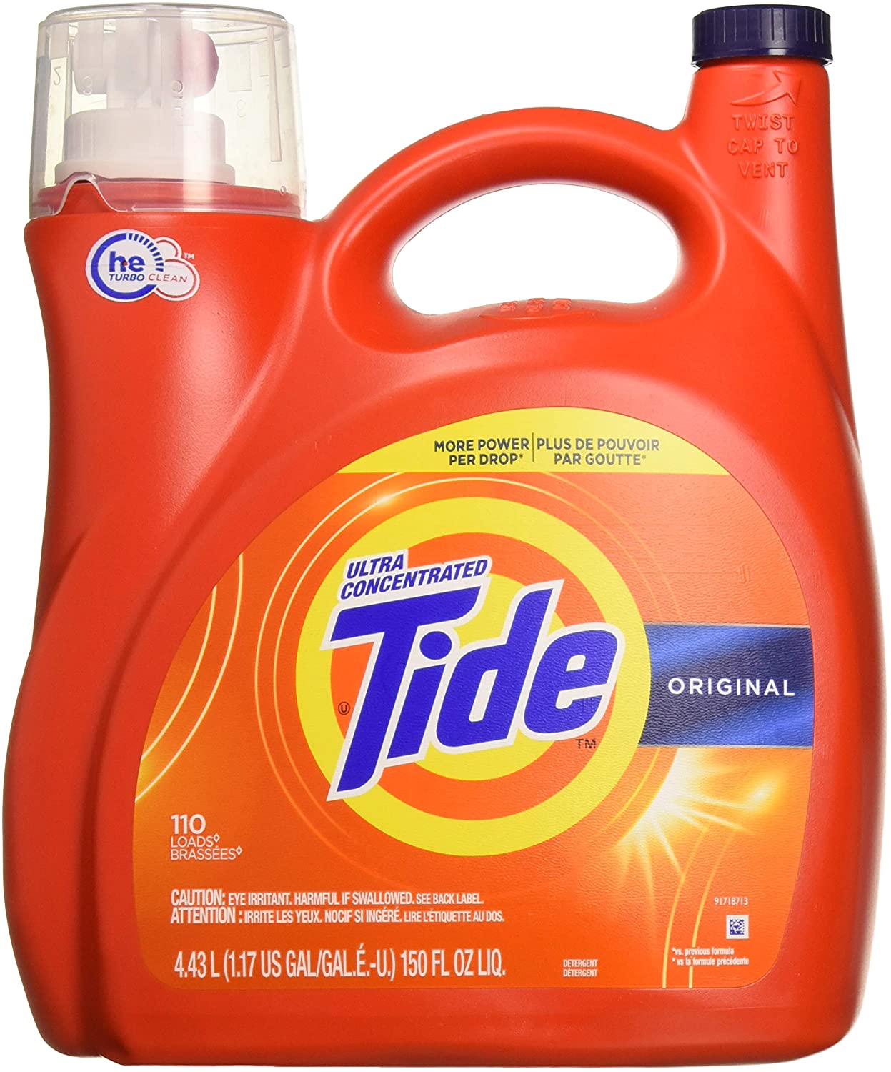 Tide Ultra Concentrate High Efficiency Liquid Laundry Detergent