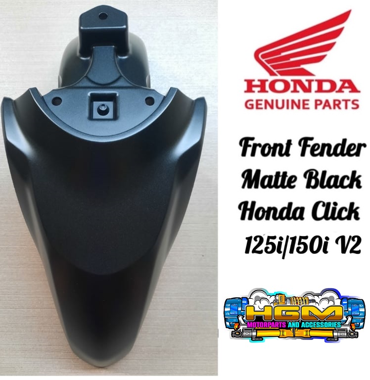 FRONT FENDER MATTE BLACK HONDA CLICK 125i 150i V2 GAME CHANGER 61110