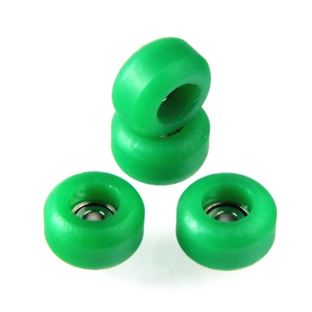 4 Pcs Set Professional Urethane Bearing Wheels For Wooden Fingerboard