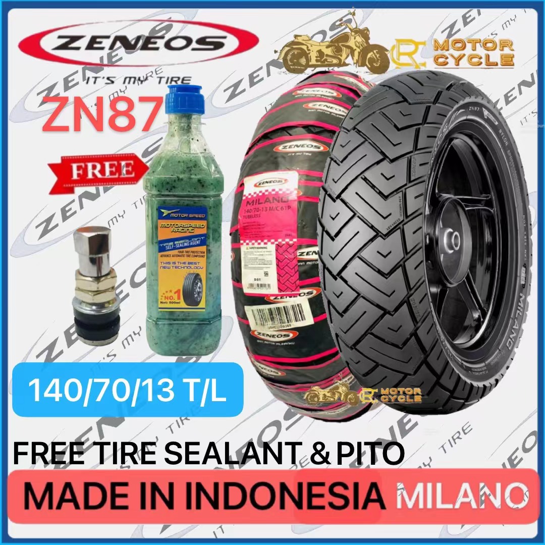 ZENEOS ZN87 MOTORCYCLE FREE TIRE SEALANT PITO TIRE GULONG TUBELESS