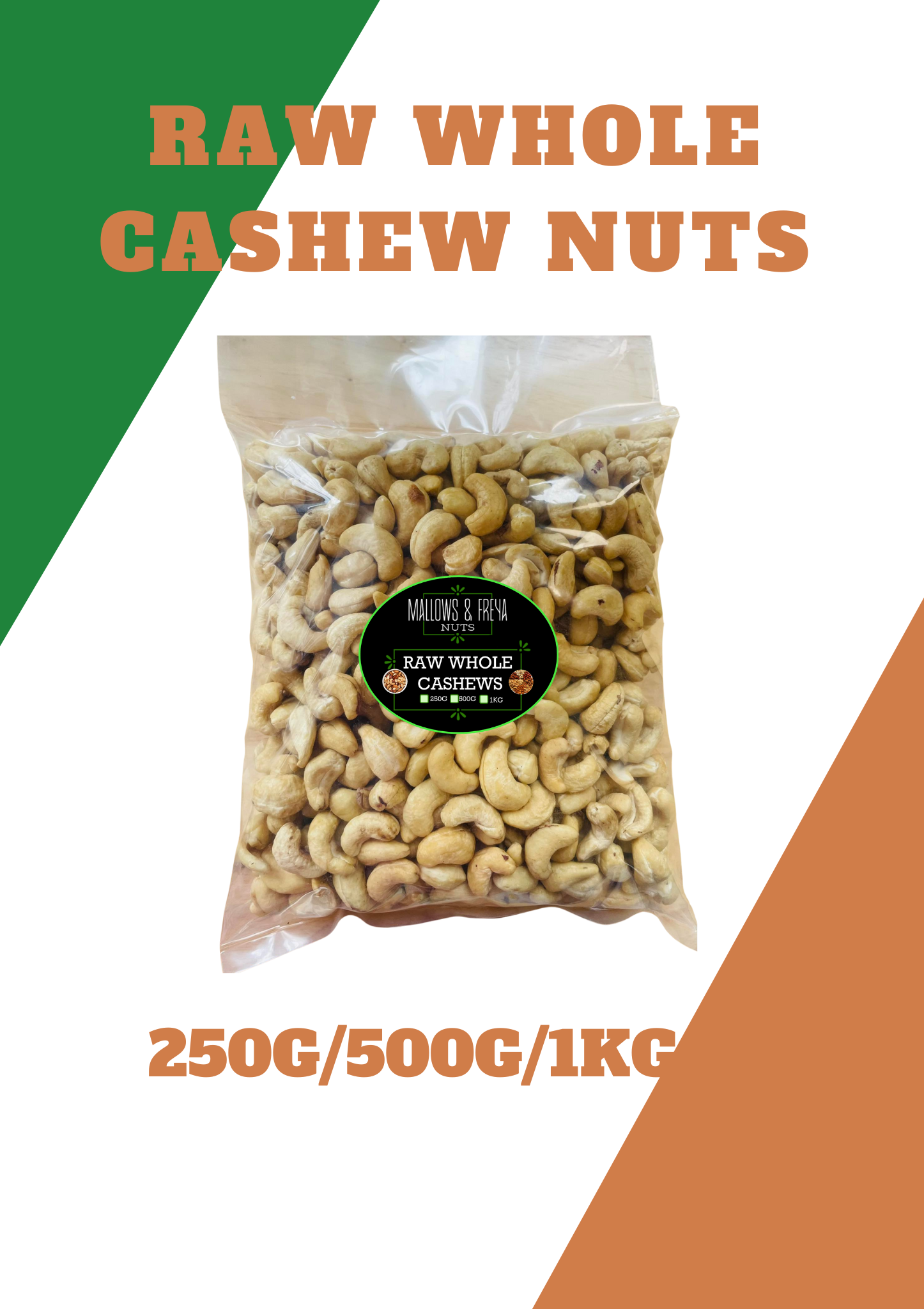 Raw Whole Cashew Nuts G G Kg Lazada Ph