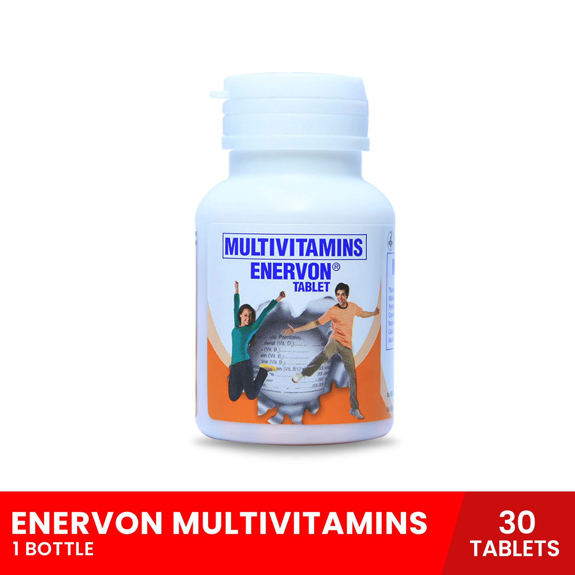 Enervon Multivitamins Tablets Bottle Health Supplements Vitamins