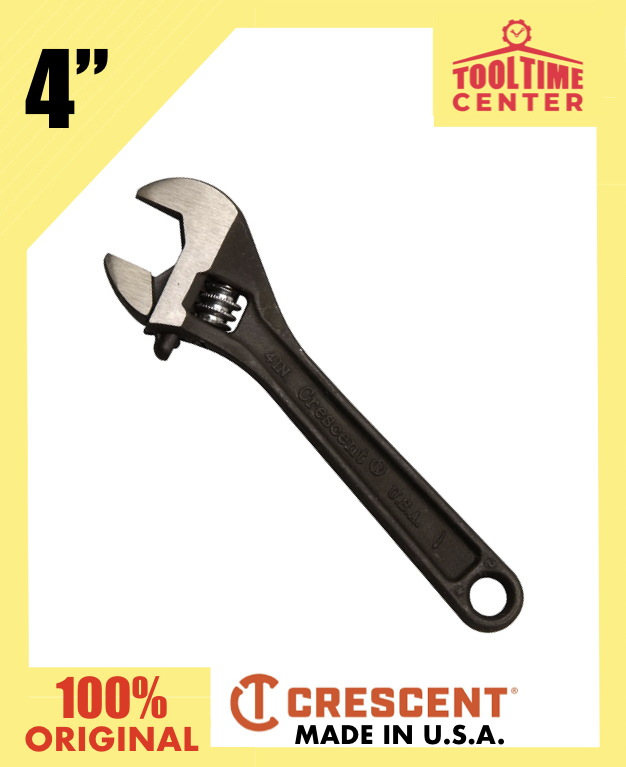 Crescent Heavy Duty Black Finish Adjustable Wrench Inches At V Made