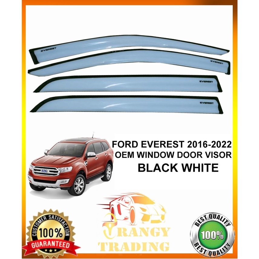 Ford Everest To Window Door Visor Oem Injection