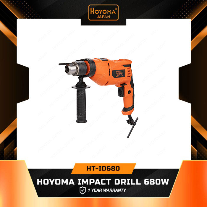 Hoyoma Japan Heavy Duty Original Impact Drill 680W Power Drill Power