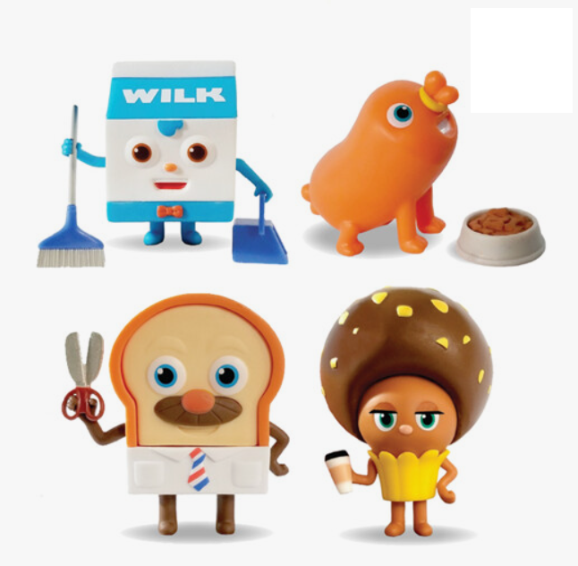 Welcome To Bread Barber Shop Figure 4P Set Lazada PH