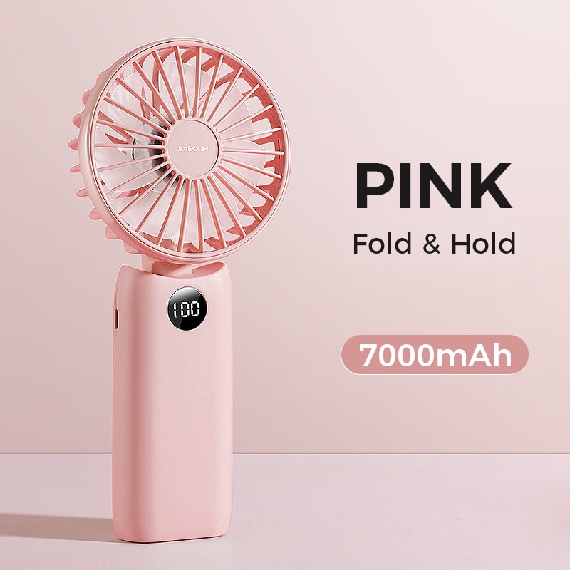 Joyroom Portable Usb Handheld Fan Mah Electric Recharge Fans With