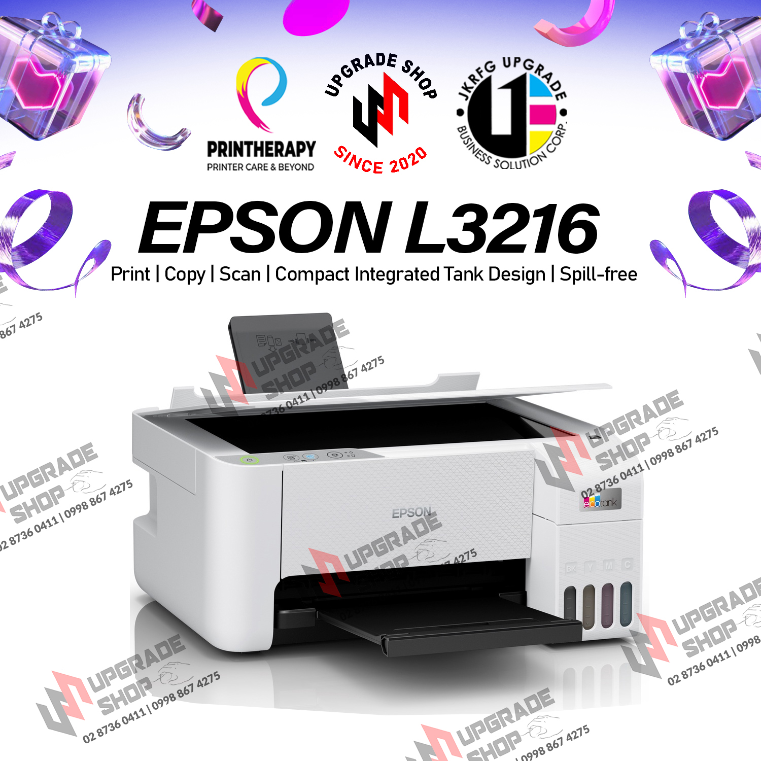 Epson Ecotank L A All In One Ink Tank Printer Lazada Ph