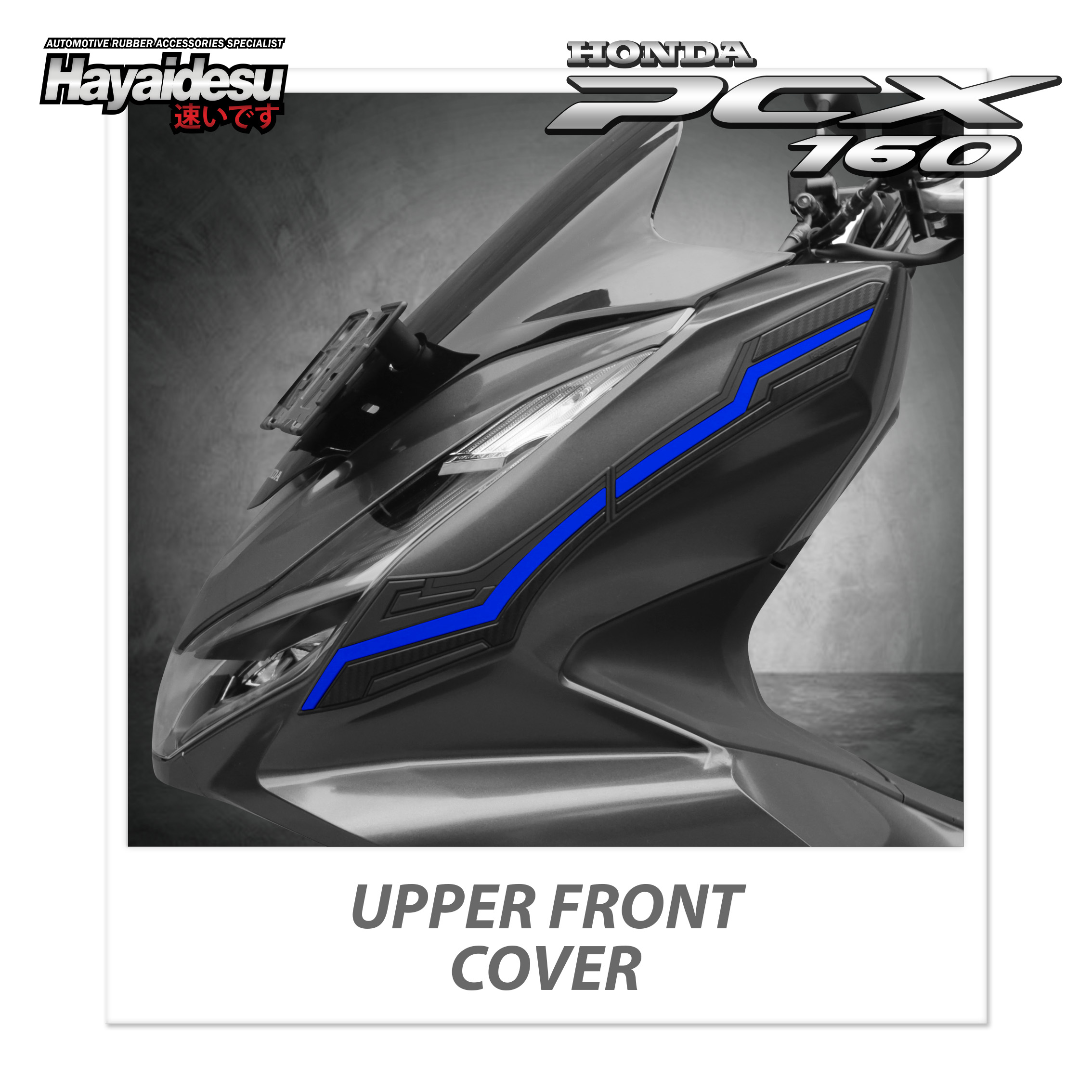 Hayaidesu Upper Front Body Protector Cover For Honda PCX 160 Lazada PH