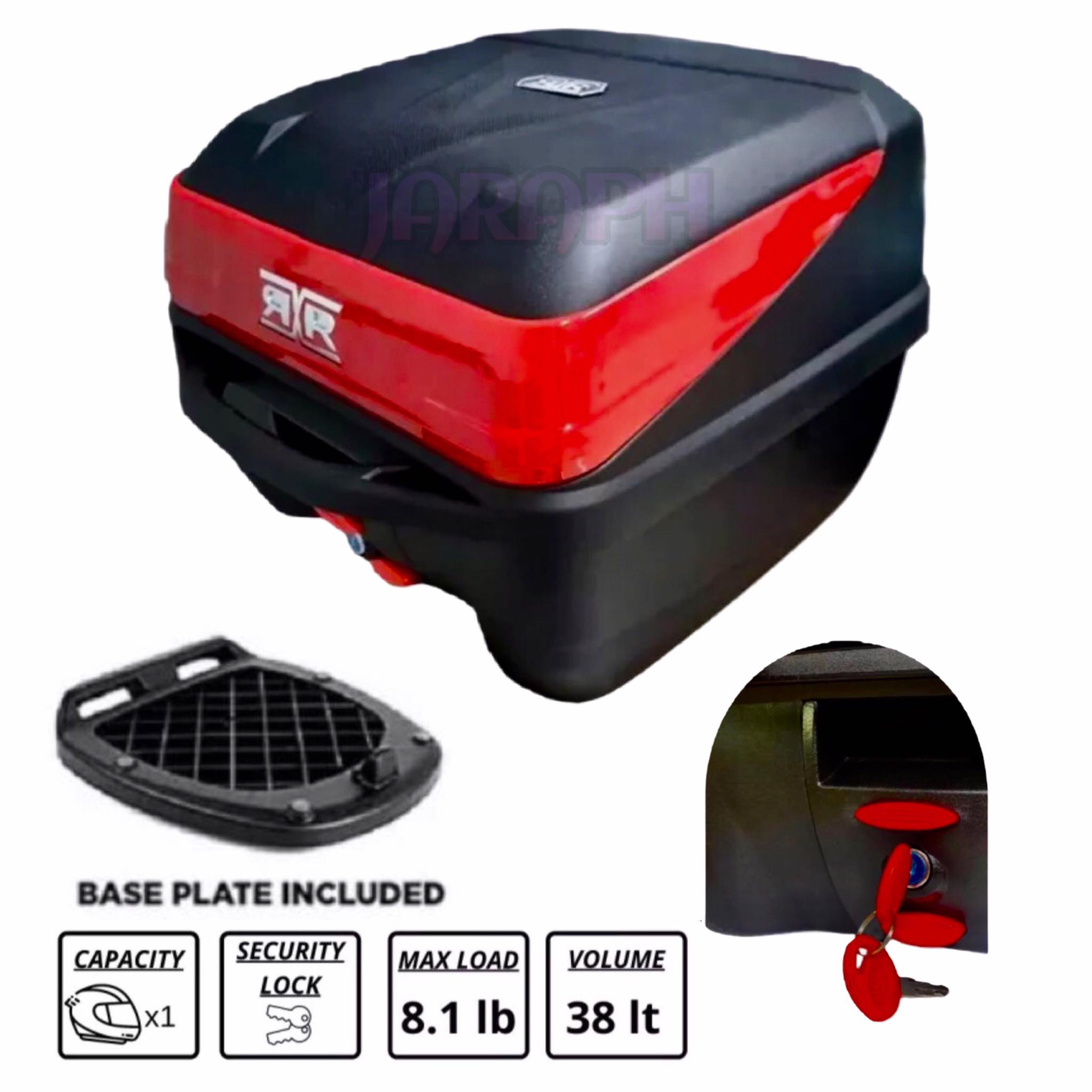 Rxr Liters Luggage Box Inner Container Tail Case Trunk