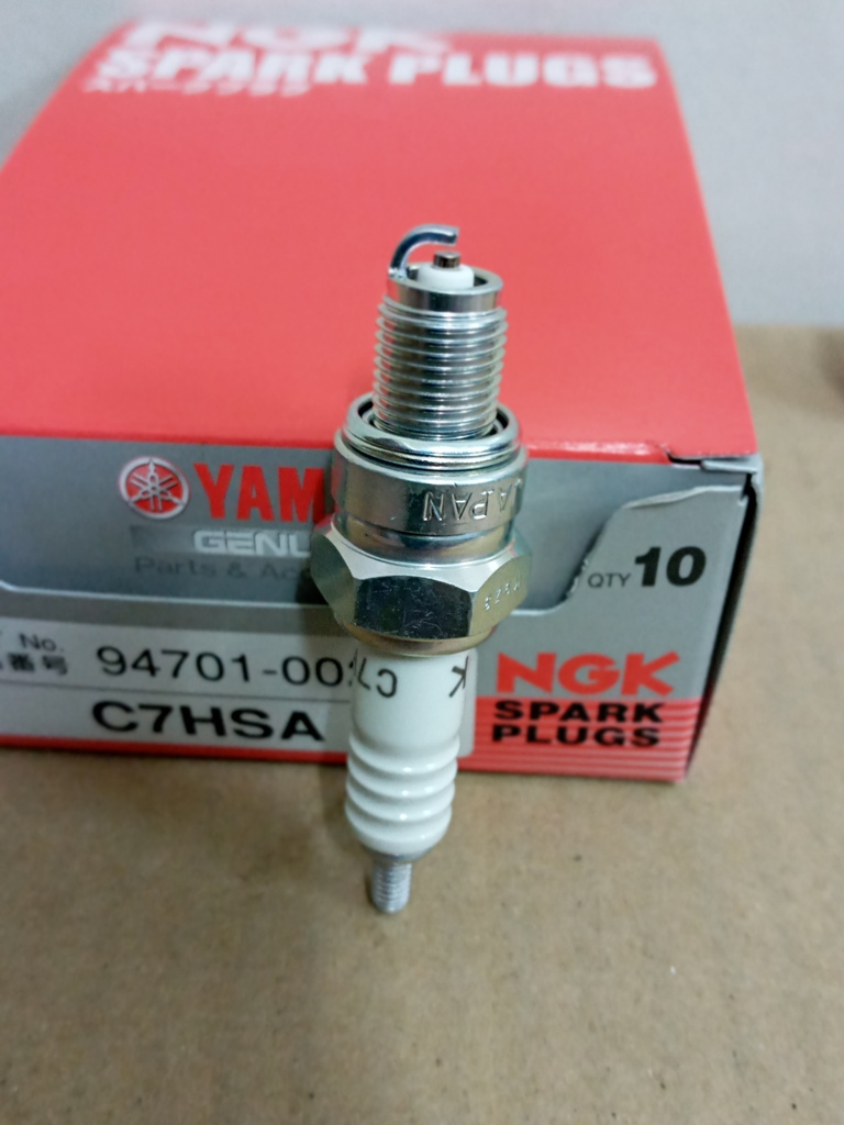 Original Yamaha Spark Plug Ngk C Hsa For Mio Sporty Nouvo Stx