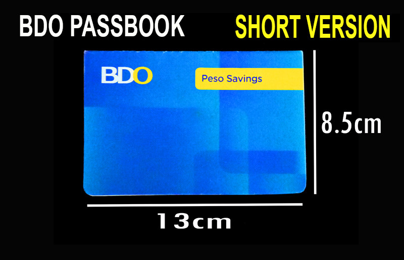 Bdo Passbook Case Or Protector For Regular And Wider Size Passbook