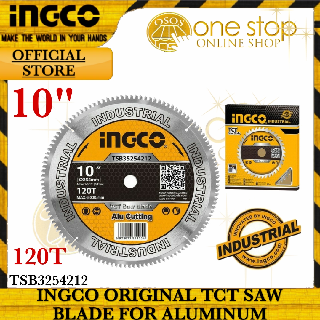 INGCO Original Industrial TCT Saw Blade Aluminum Cutting For Circular