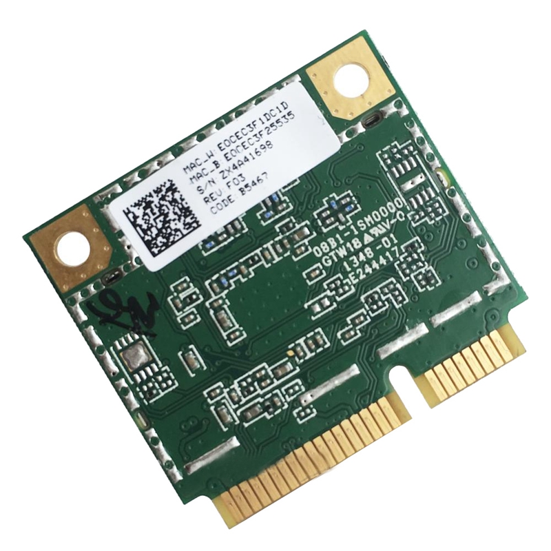 AR9462 AR5B22 WB222 Half Mini PCIe 300Mbps Bluetooth4 0 WLAN Wifi