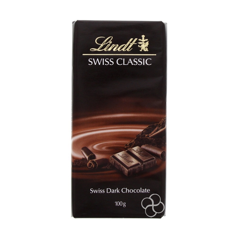 Lindt Swiss Classic Dark Chocolate Bar 100g Lazada PH