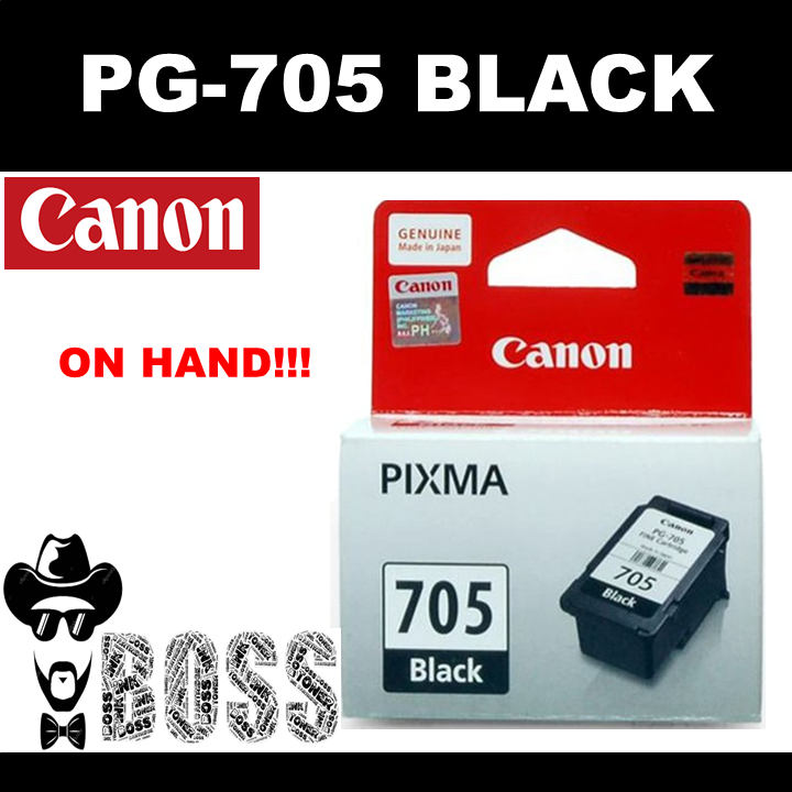 Canon PG 705 Black Original Ink Cartridge Lazada PH