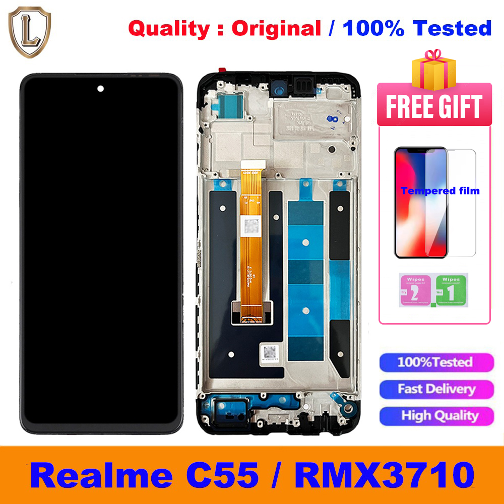 Tested Original Lcd For Realme C Rmx Lcd Display Screen