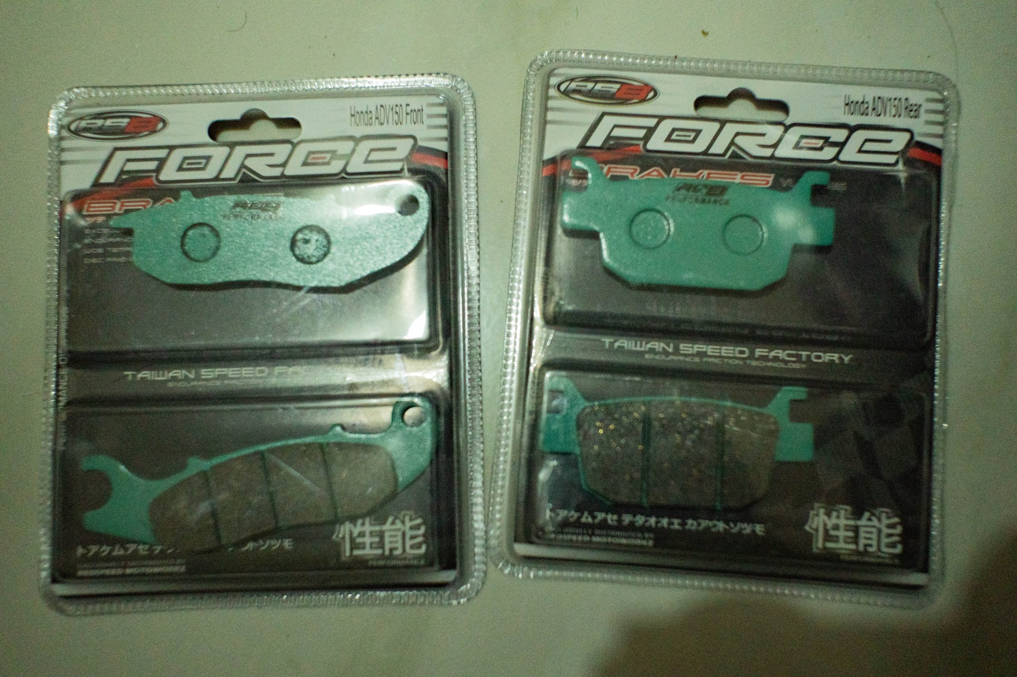 Rs Brake Pads Set Front And Rear For Nmax Honda Adv Honda Pcx