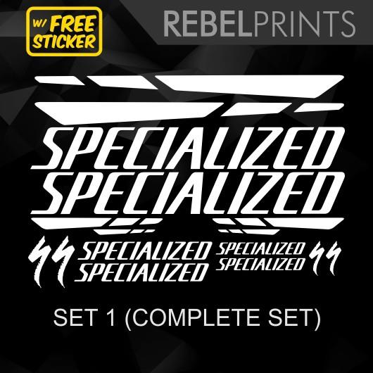 SPECIALIZED Bike Sticker Decal Vinyl For Mountain Bike And Road Bike