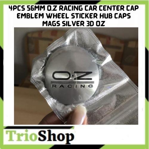 Jmjmhka Pcs Mm O Z Racing Car Center Cap Emblem Wheel Sticker Hub