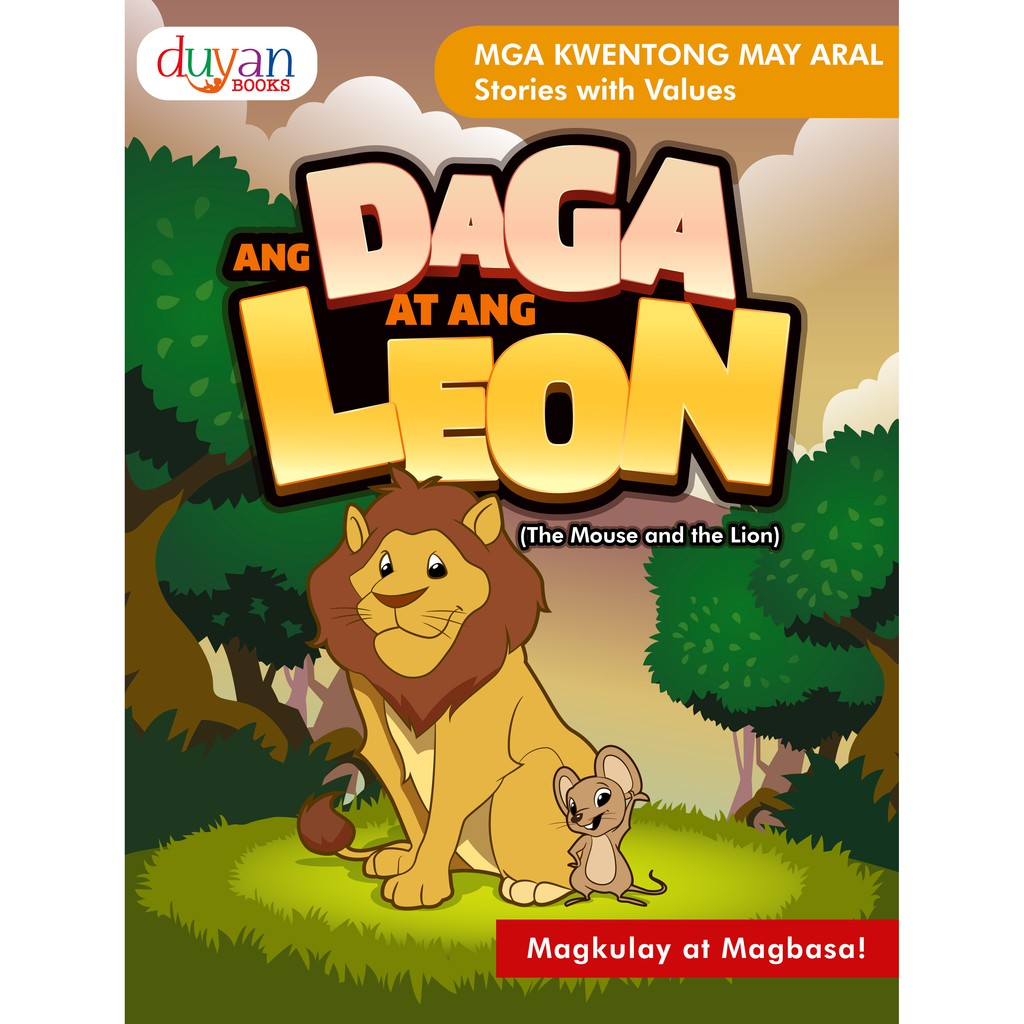 Ang Daga At Ang Leon The Mouse And The Lion Mga Kuwentong May Aral