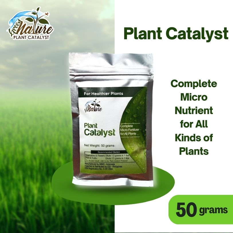 Green Nature Plant Catalyst Micro Fertilizer Grams Lazada Ph