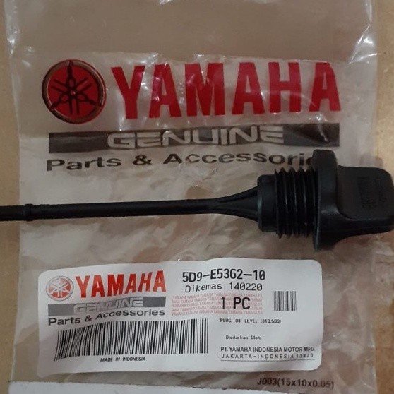 ORIGINAL YAMAHA DIPSTICK OIL LEVEL WITHOUT ORING PLUG FOR VEGA FORCE