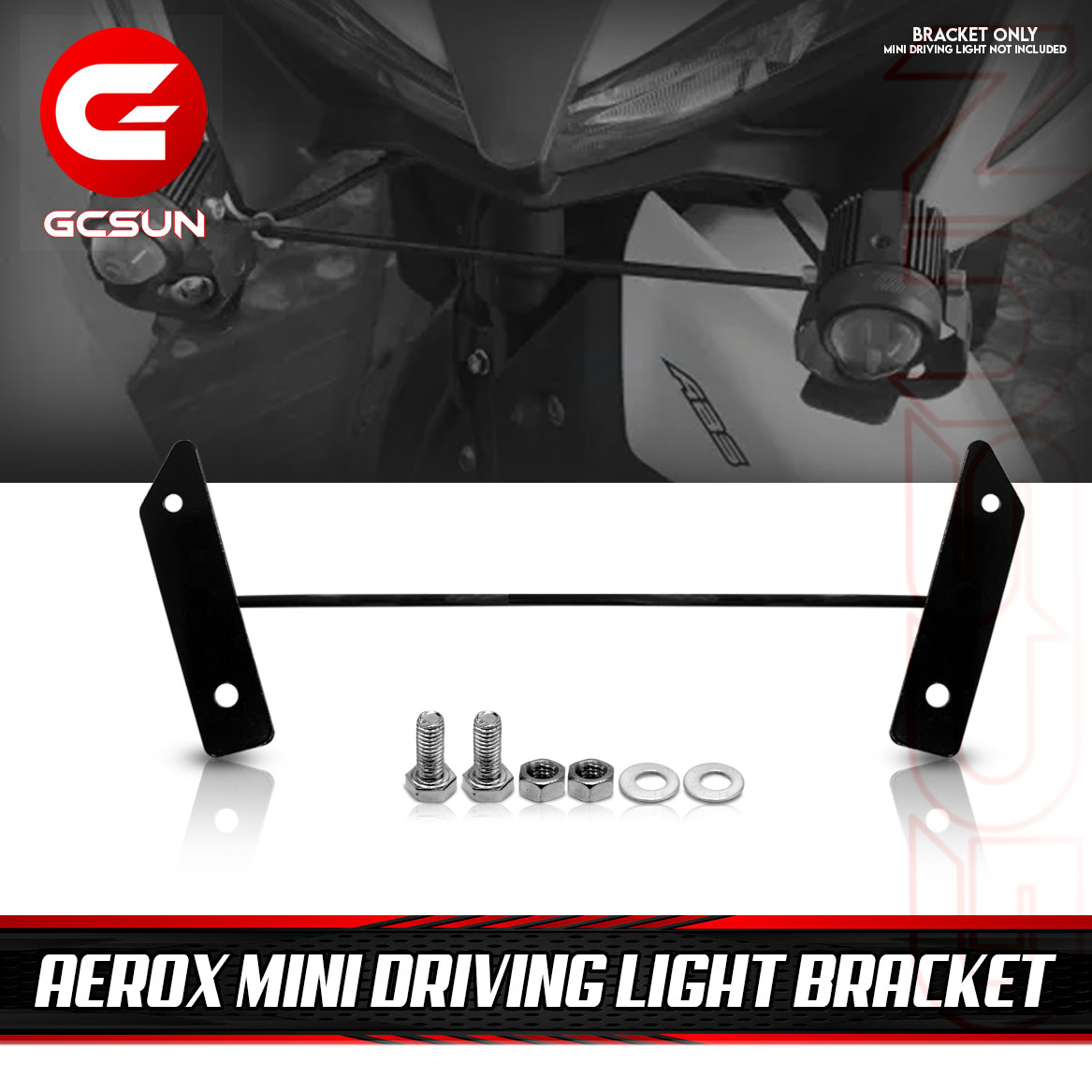 AEROX MINI DRIVING LIGHT BRACKET GCSUN Lazada PH